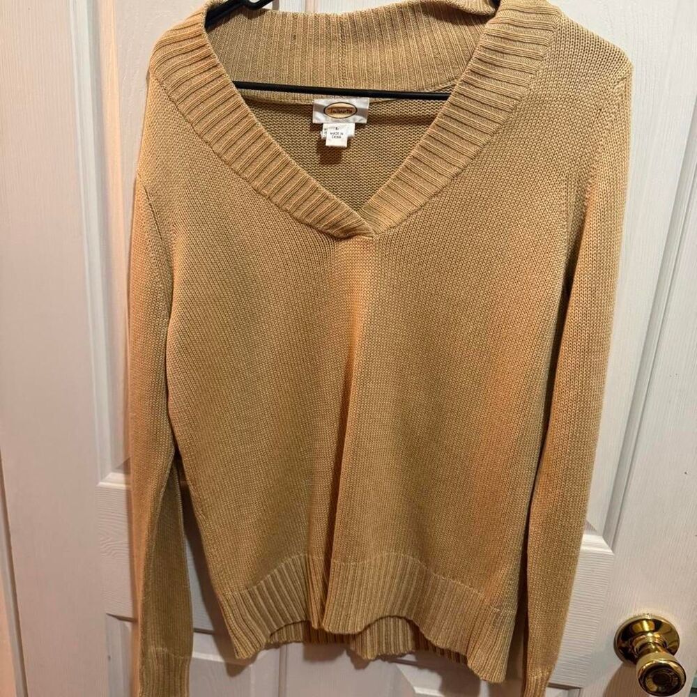 Talbots Women's Tan sweater